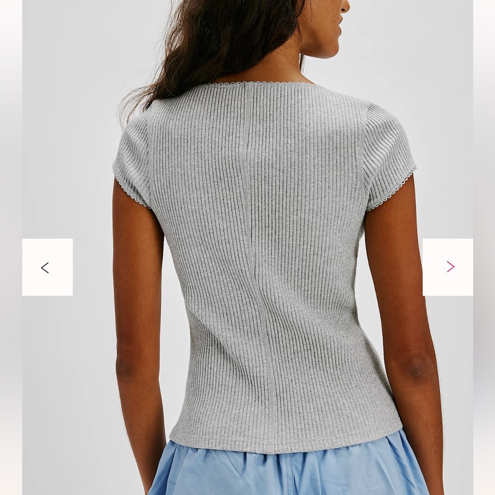 Free People Most Wanted Cardi Size Small Light Grey - Picture 2 of 7